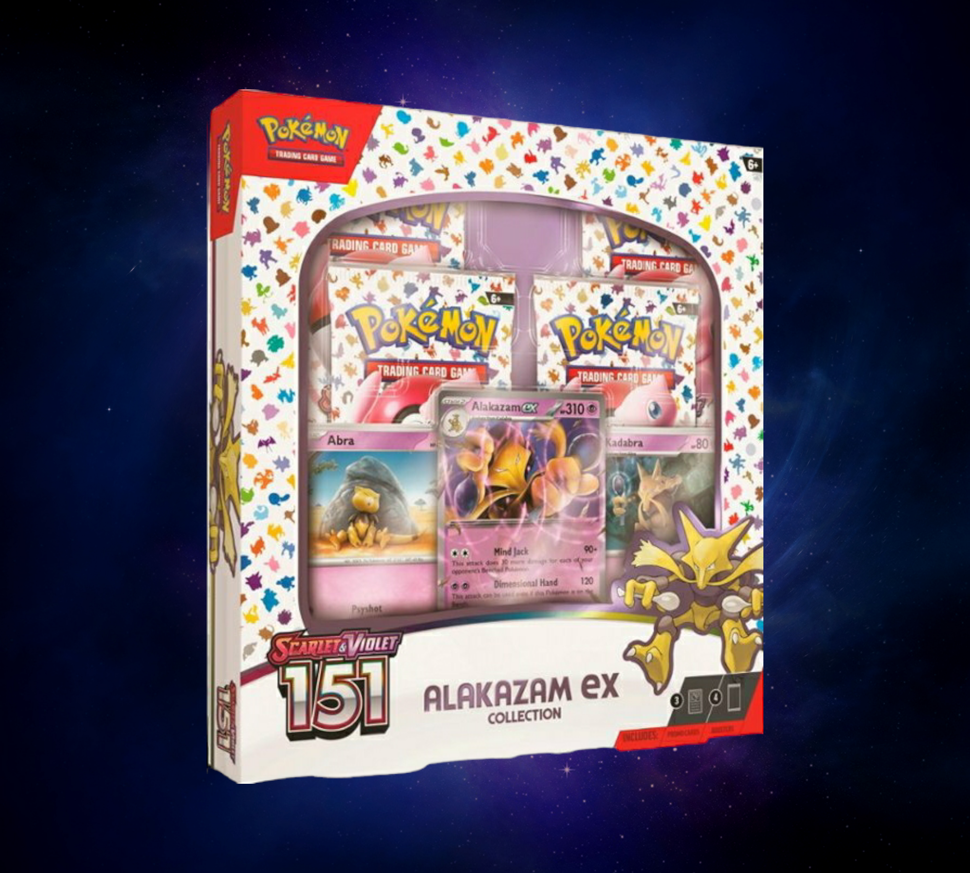 Pokemon 151 Collection Alakazam EX Box – Treehouse Toys