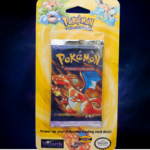 Pokemon TCG Base Set Charizard Blister pack