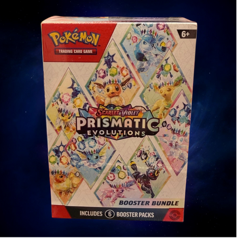 Pokemon TCG Scarlet Violet Prismatic Evolutions Booster Bundle