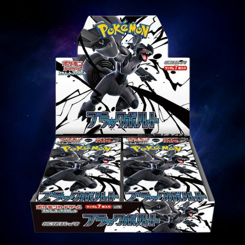 Japanese Pokémon TCG Black Bolt Booster Box