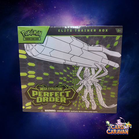 Pokémon TCG Mega Evolution Perfect Order Elite trainer box