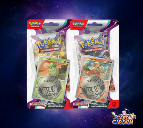 Pokémon TCG: Scarlet and Violet Paldea Evolved Check lane Blister Pair