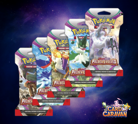 Pokémon TCG Paldea Evolved Sleeved Booster Pack