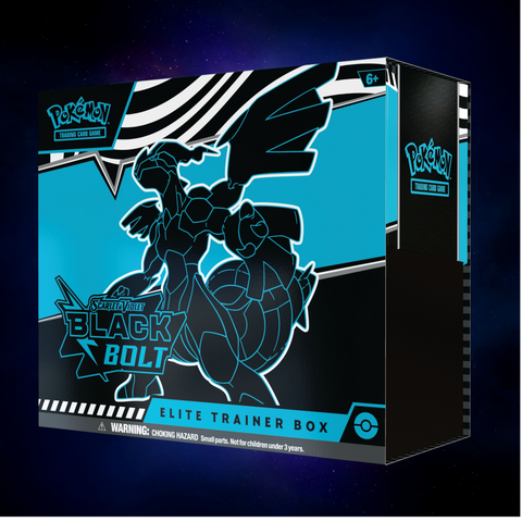 Pokemon TCG Scarlet and Violet Black Bolt Elite Trainer Box