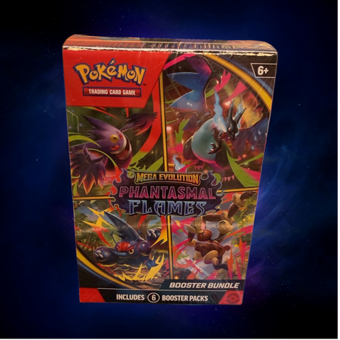 Pokemon TCG Mega Evolution Phantasmal Flames Booster Bundle