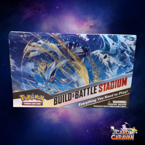 Pokémon TCG Sword and Shield Silver Tempest Build and Battle Stadium