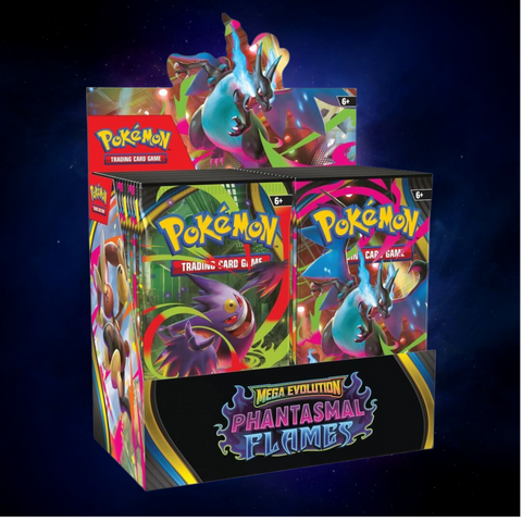 Pokemon Mega evolution Phantasmal Flames Booster box