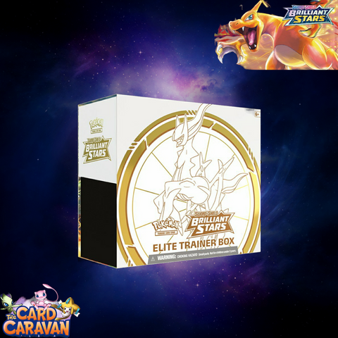 Pokémon Sword and Shield: Brilliant Stars Elite Trainer Box (In Stock)