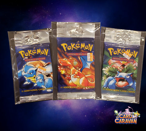 Pokemon Base set Booster Pack Artset