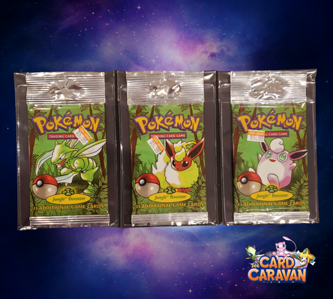 Pokémon Jungle Long-stem Booster Pack Artset